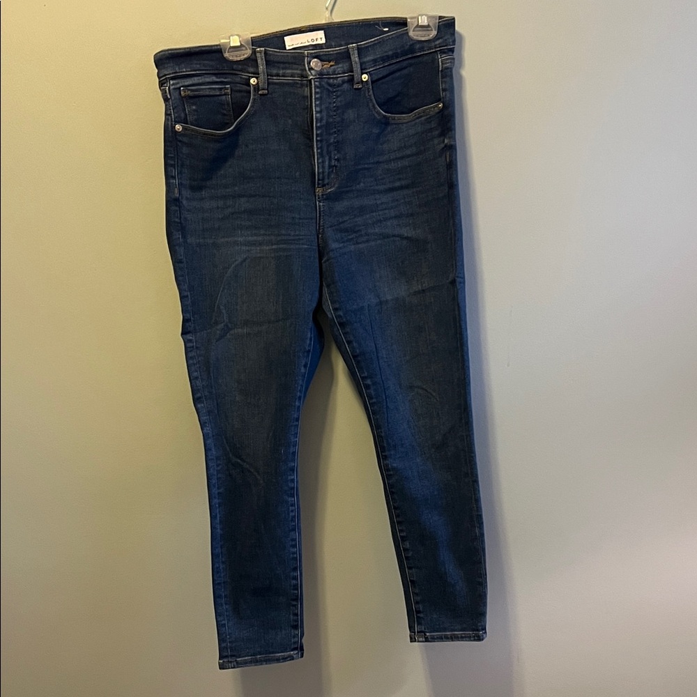 LOFT Classic Indigo Jeans